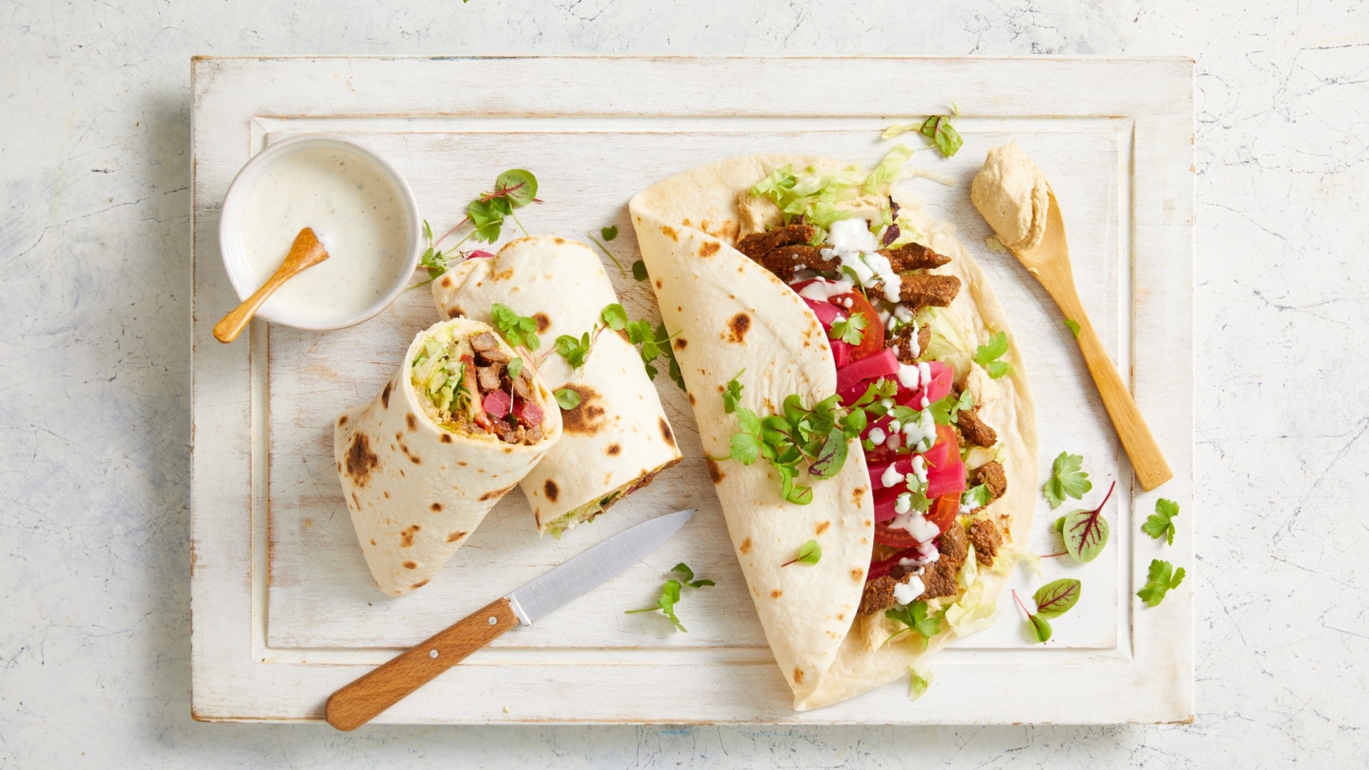 BEKYA Egyptian Beef Shawarma Wrap